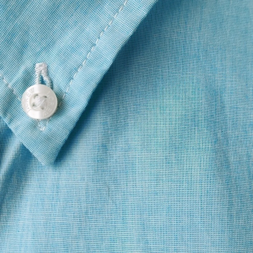 J. CREW Light Blue Button Down Shirt - Picture 2 of 5